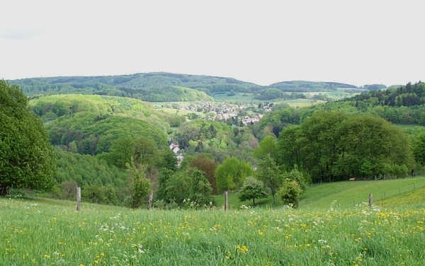 Odenwald Panorama in Spring/Johnny Glover